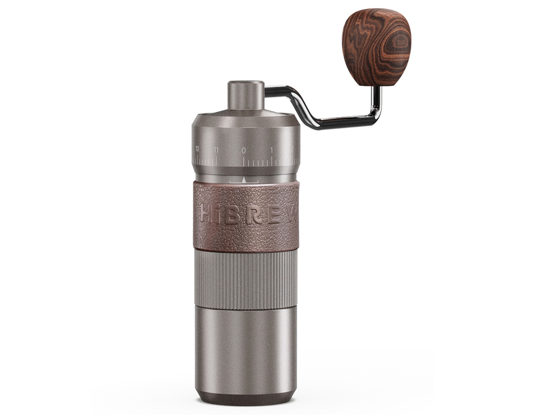 Molinillo de café manual Hibrew G4b con molido ajustable, ideal para el hogar, la oficina y el exterior.