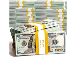 Dinero Falso, 100 Unidades. Material Seguro Y Ecológico Para Bares, Bodas, Fiestas De Cumpleaños, Halloween Y Otras Ocasiones.