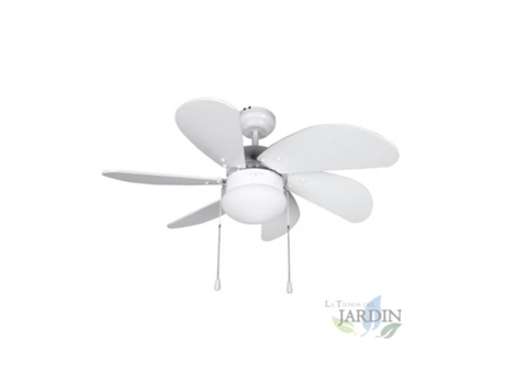 Ventilador de Techo ORBEGOZO 6 Aspas 3 Velocidades Blanco