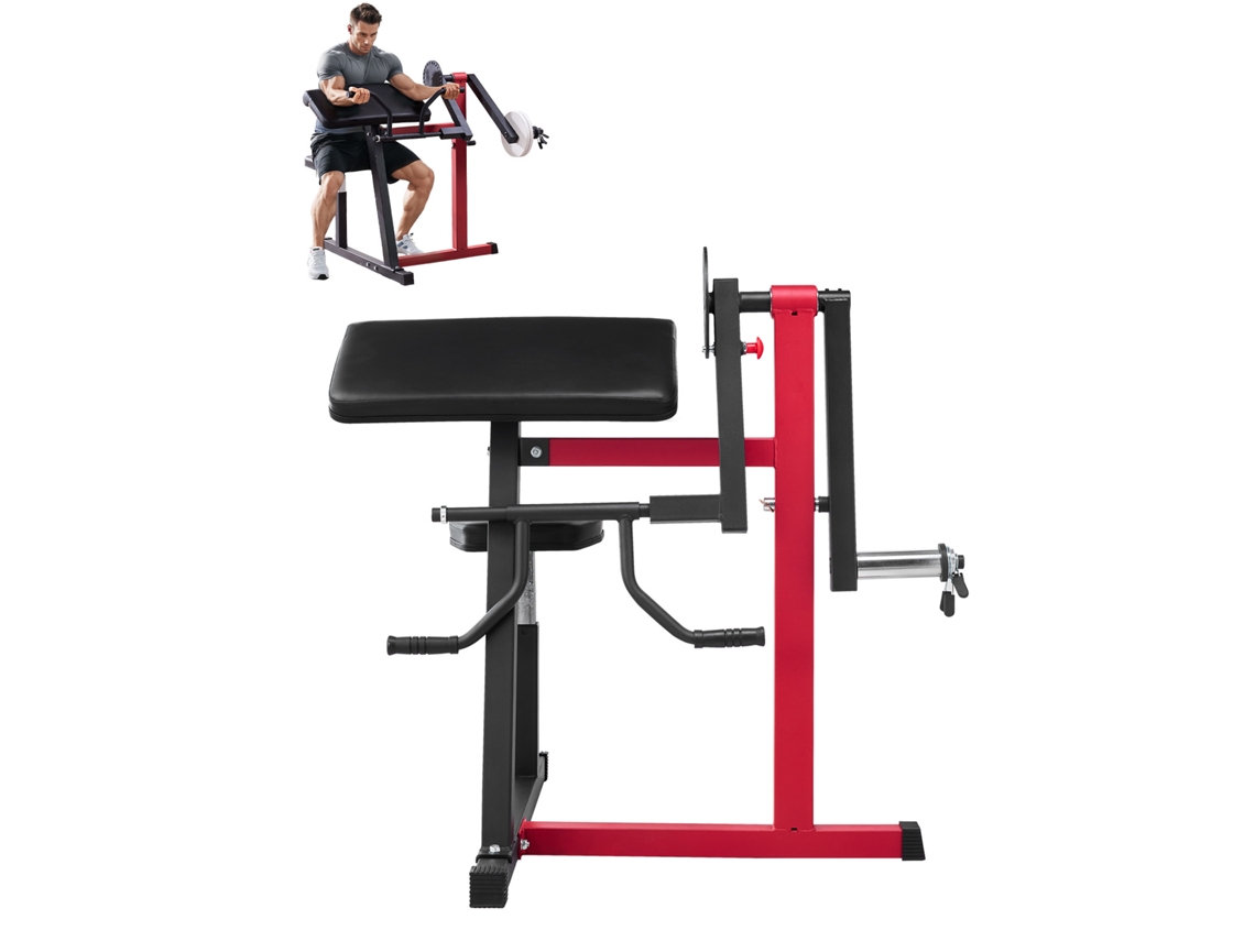 Banco de curl predicador 2 en 1 Succebuy para flexiones, curls de bíceps y extensiones de tríceps