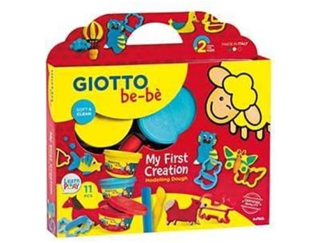 Plastilinas GIOTTO Bebé (Edad Mínima: 3)