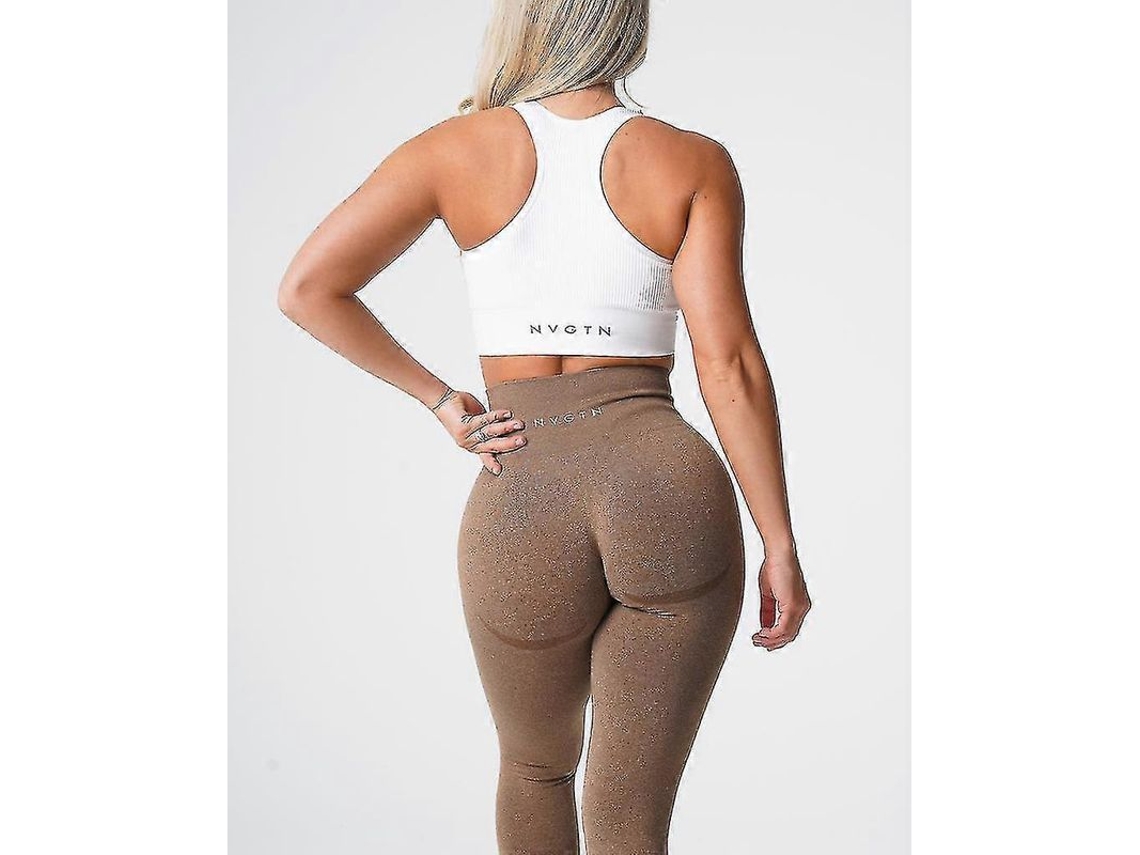 Leggings De Spandex Moteados Sin Costuras Para Mujer, De Talle Alto, Ideales Para Fitness, Yoga Y Gimnasio.