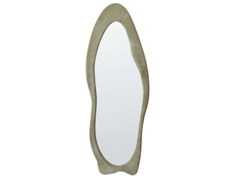 Espejo de pared de terciopelo verde 57 x 160 cm BELIANI Reigny 57x4x160
