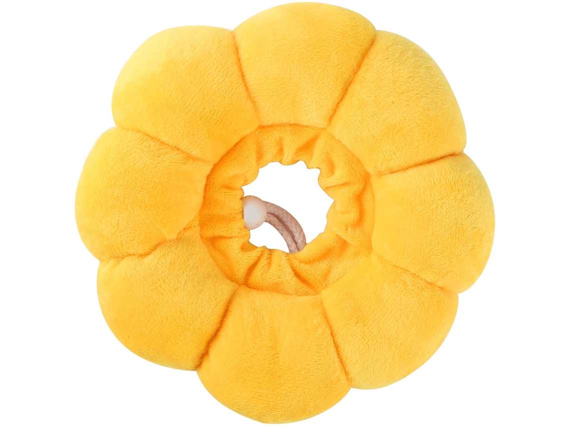 Collarín de recuperación postoperatoria, collarín flexible ajustable, collarín protector para la cicatrización de heridas, talla XS, amarillo* ZYBLSSBB