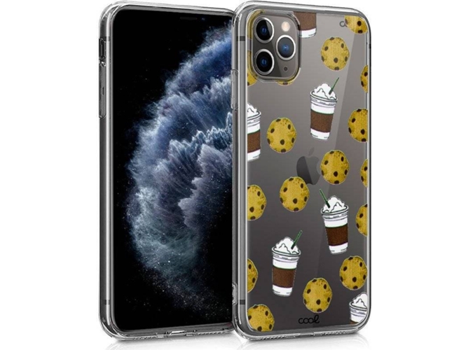 Funda iPhone 11 Pro COOL Cookies Transparente