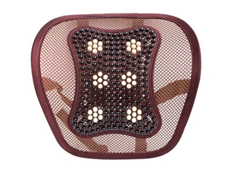 Cojín de masaje lumbar para coche - Cinnabar Red