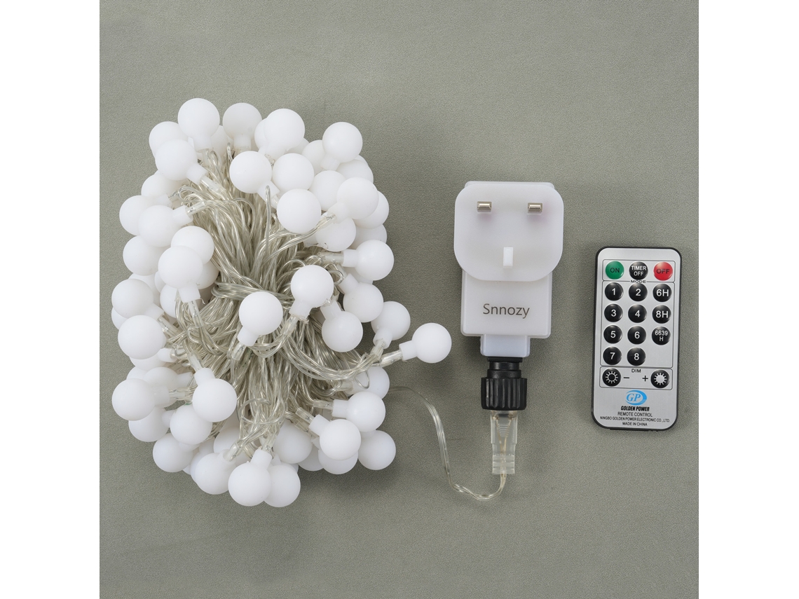 Luzes de corda Bj com controle remoto: eficientes, fáceis de instalar, resistentes, à prova d'água e com modos ajustáveis.