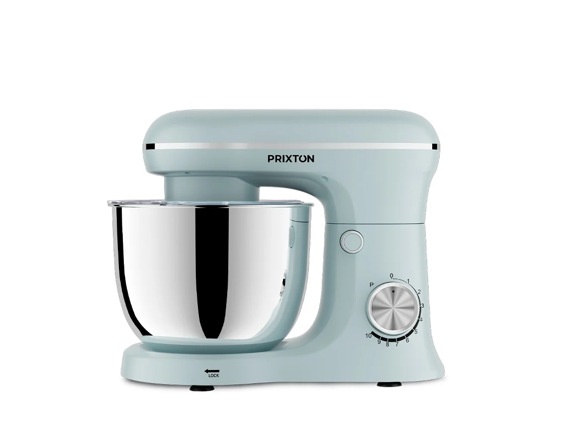 Batidora Prixton Kr250 con bol (1500 W - Bol de 5 L - Azul)