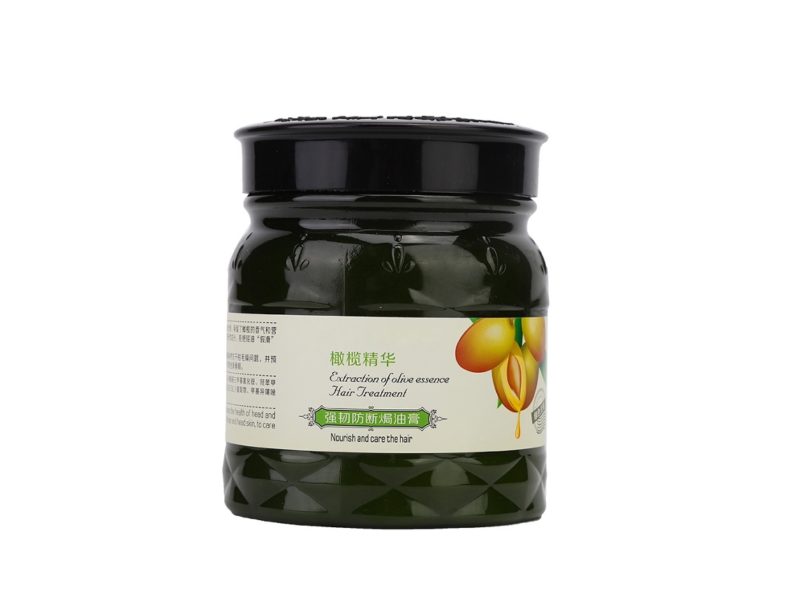 Mascarilla Capilar Nutritiva De Aceite De Oliva 750 Ml, Reparadora Para Cabello Dañado, Tratamiento Acondicionador 01