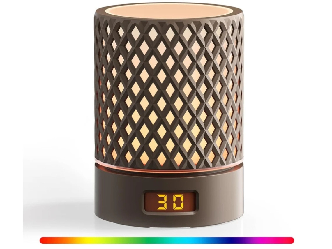 Luz nocturna RGB giratoria con temporizador, 3 modos de luz y 7 colores cambiables al tacto, luz nocturna de descompresión, luz cálida portátil para Bestvite