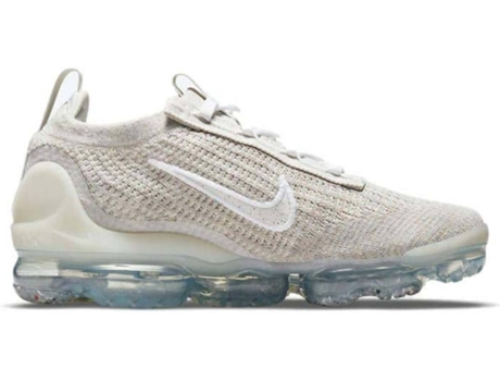 Zapatillas NIKE Air Vapormax 2021 FK Mujer (40 - Beige)