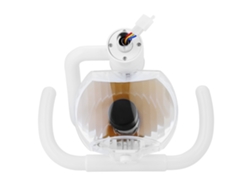 Lámpara De Mesa Dental Halógena Cuadrada De 50 W Con Ajuste De Ángulo, Compatible Con Sillones Dentales.