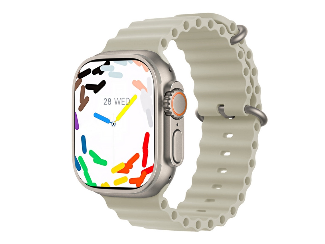 Smart Watch HK9 ULTRA 2 Llamadas Bluetooth, Monitoreo de Salud, Blanco GODTVAGT