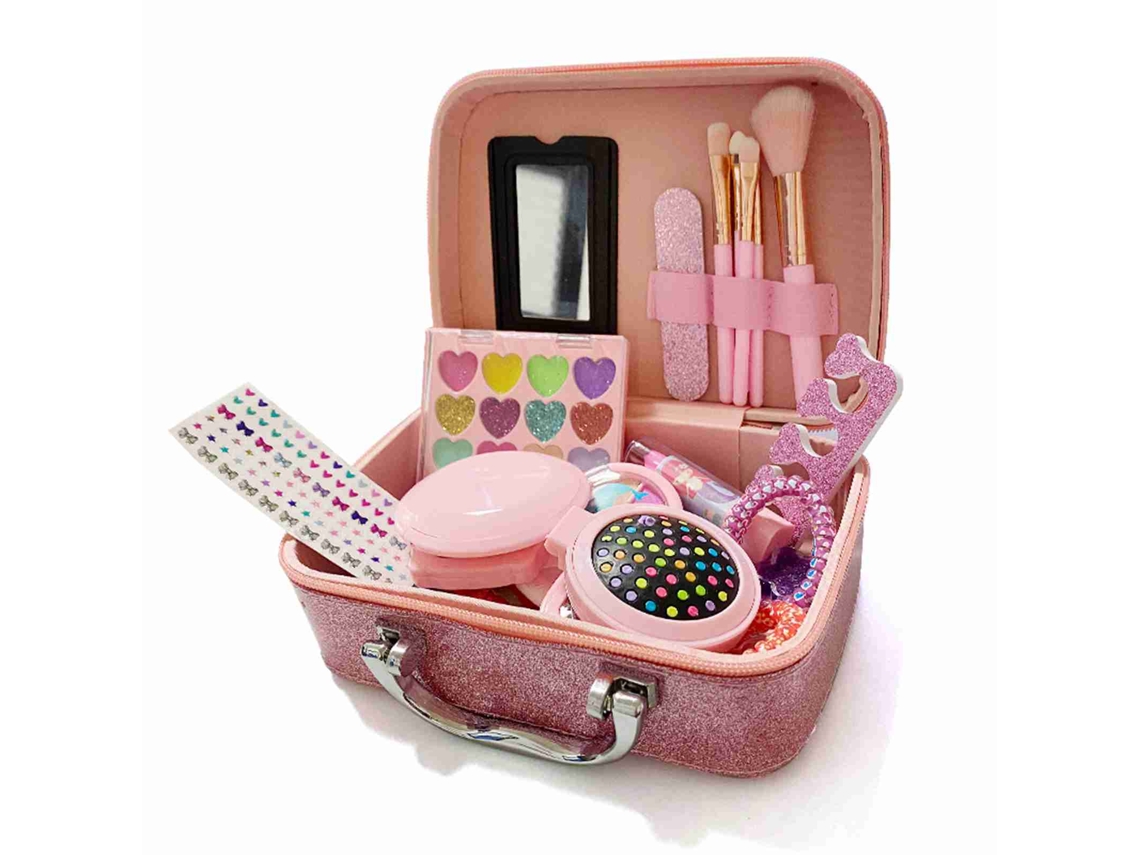 Kit De Maquillaje Princess Playtime Para Niñas - Cosméticos No Tóxicos - Regalo De Navidad Y Cumpleaños