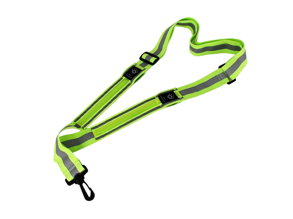 Cómodas Correas Reflectantes Con Diseño Iluminado, Chaleco Reflectante Ligero Y Portátil Para Actividades Nocturnas, Chaleco De Seguridad Elástico Aju