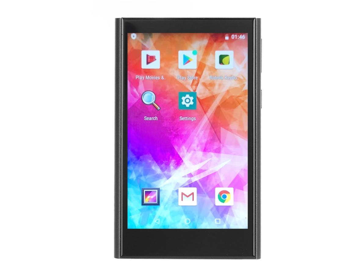 Reproductor MP4 Bluetooth YIZHOOD H2 4.0Inch HiFi sin pérdidas 128GB TF Card (Negro)
