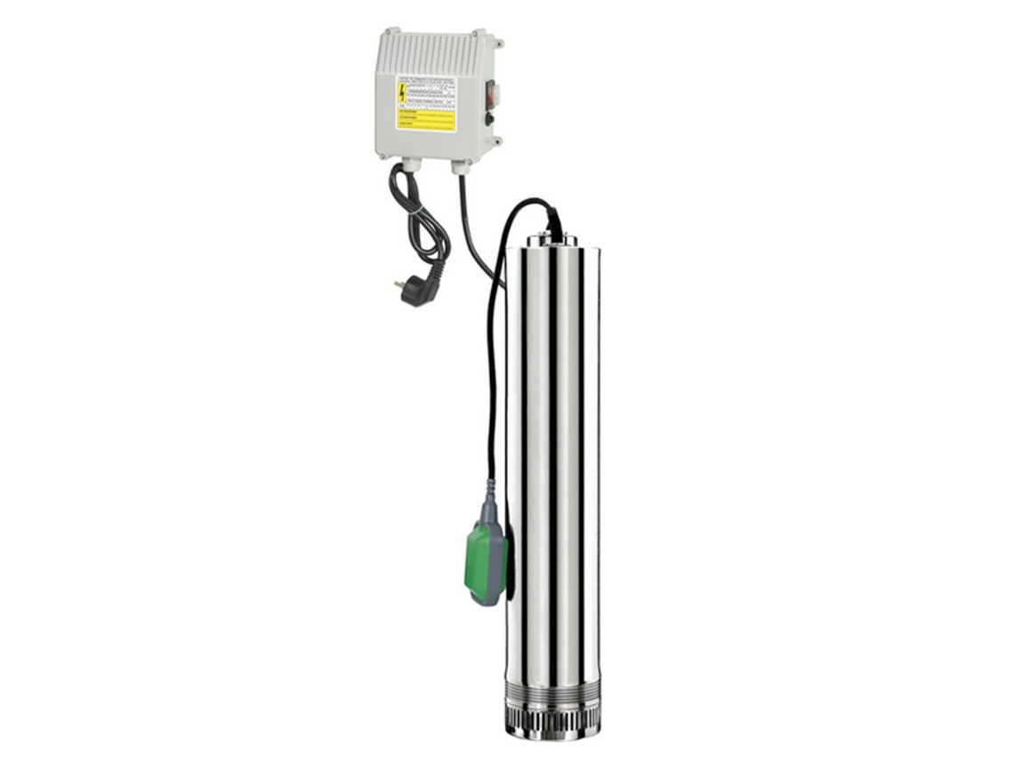 Bomba Submersível Em Aço Inoxidável 750W 43M Com Painel Elétrico + Flutuador - Prpvc751/43F RIBILAND