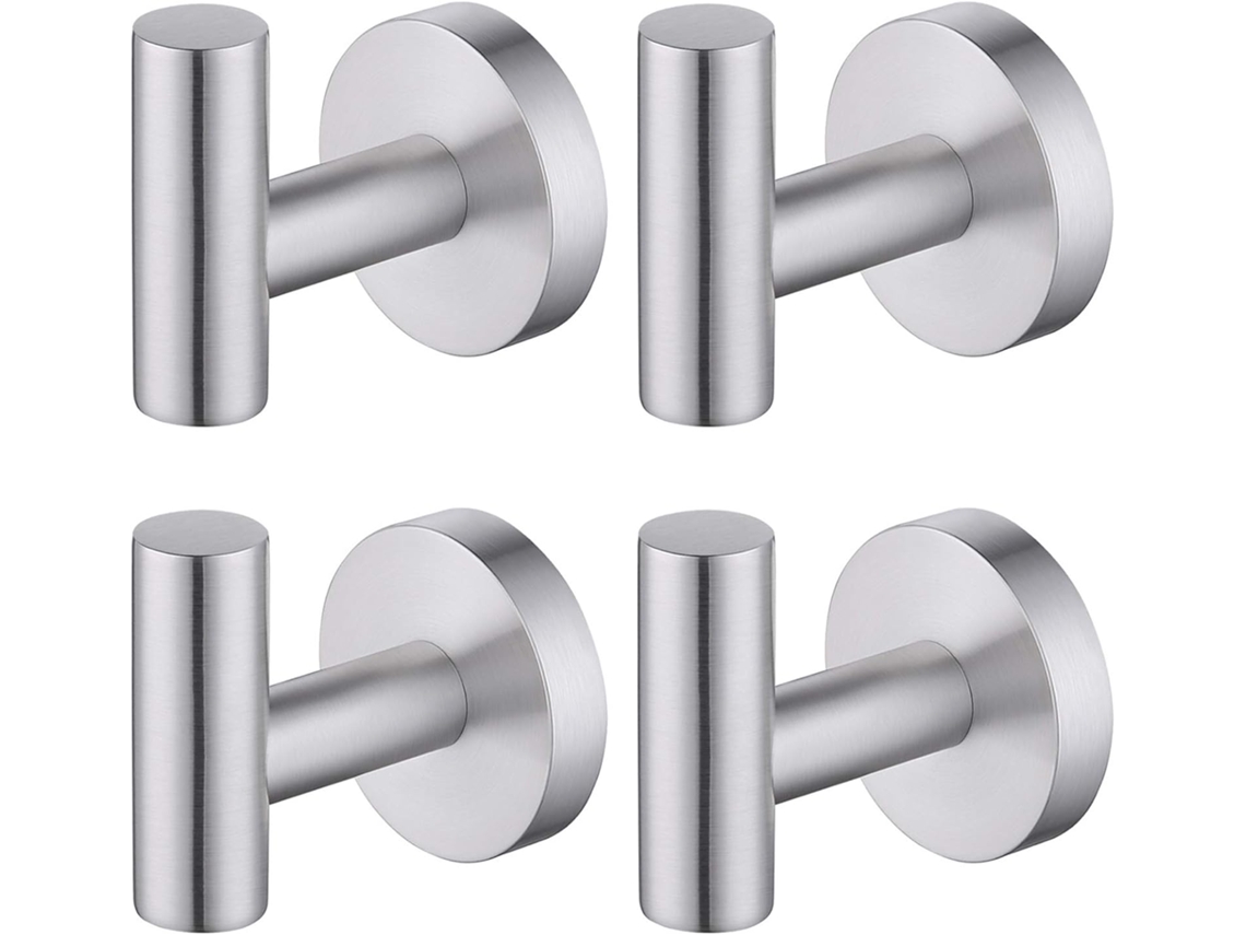 Ganchos de pared acero inoxidable para toallas