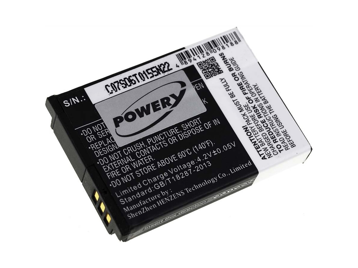 Batería POWERY 1.30.ZOM.1.2 para Zoom Q4 Handy Video Recorder