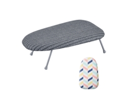 Tabla de planchar de sobremesa Succebuy de 23,4 x 14,4 pulgadas, compacta, con funda resistente al calor