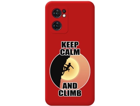 Carcasa para Oppo Find X5 Lite 5G TUMUNDOSMARTPHONE Silicona Líquida Dibujos Rojo