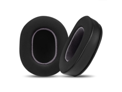 Almohadillas de repuesto Szsmart para auriculares Ath Msr7, M50x y M40, color negro y verde y morado.