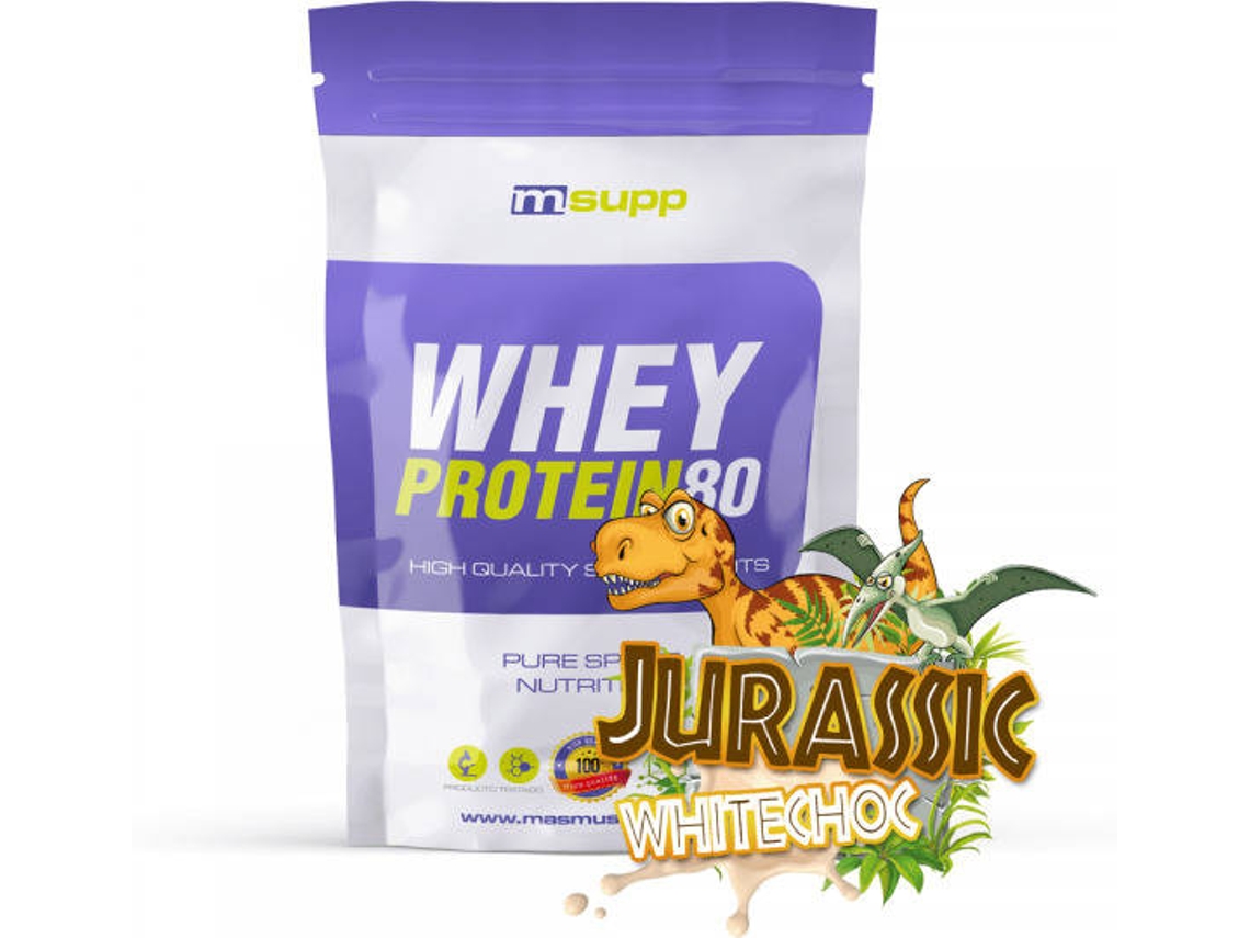 Whey Protein80 - 1kg Jurassic White Choc Masmusculo