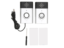 Intercomunicador Inalámbrico Bidireccional De 467 Mhz Para Seguridad Del Hogar Brilvibera_ptg