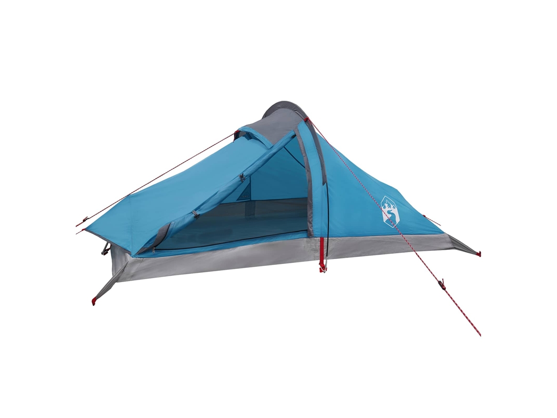 Vidaxl Tienda De Senderismo Azul 4 Personas