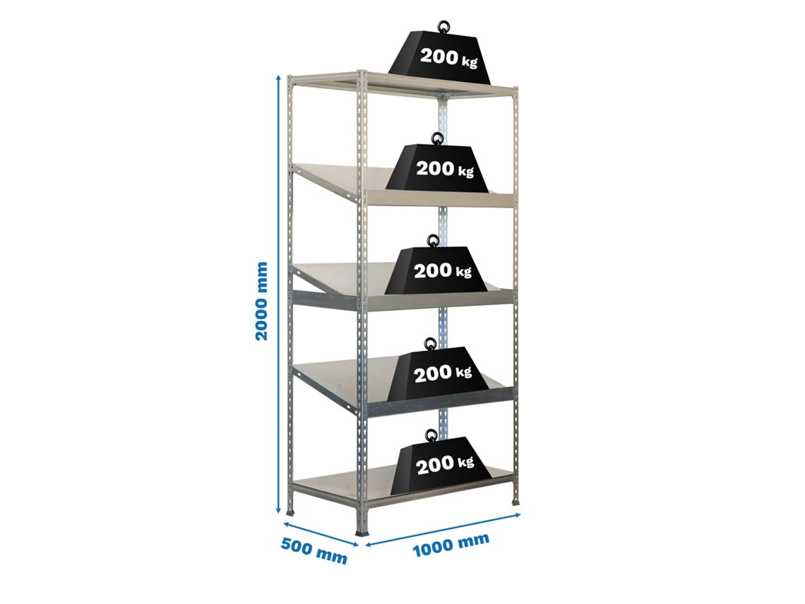 Botellero metálico Simonexpo Plus 5/500-3 Galvanizado