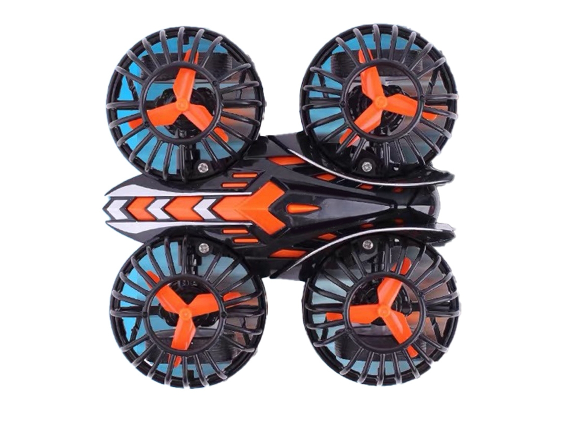 Coche volador inercial cuadricóptero Bjww-toy, resistente a daños y desgaste - Regalo para niños y niñas - Negro