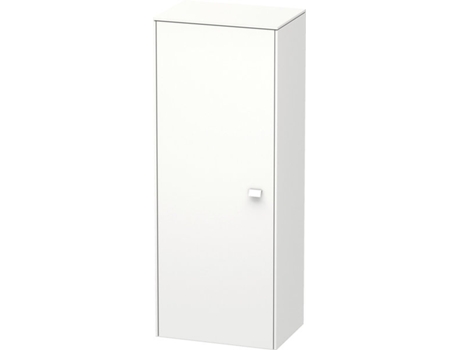 Armario DURAVIT Brioso semialto individual 1 puerta abatible a la izquierda 1 balda de madera 2 baldas de cristal altura mín. 91,1 cm - máx. 13