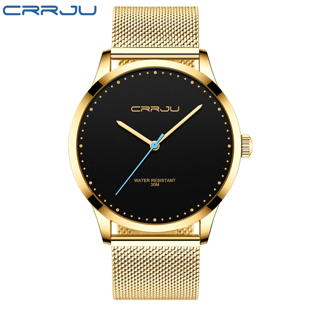 Reloj De Vestir De Moda (dorado), Reloj De Pulsera Ultrafino, Reloj Para Hombre.