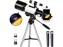 Telescópio Astronômico Abertura de 70 Mm Refração de Montagem Az de 300 Mm  GERTIZ 