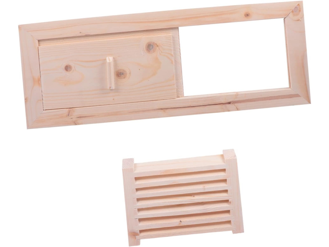 Kit De Ventilación Para Sauna De Madera De Cedro