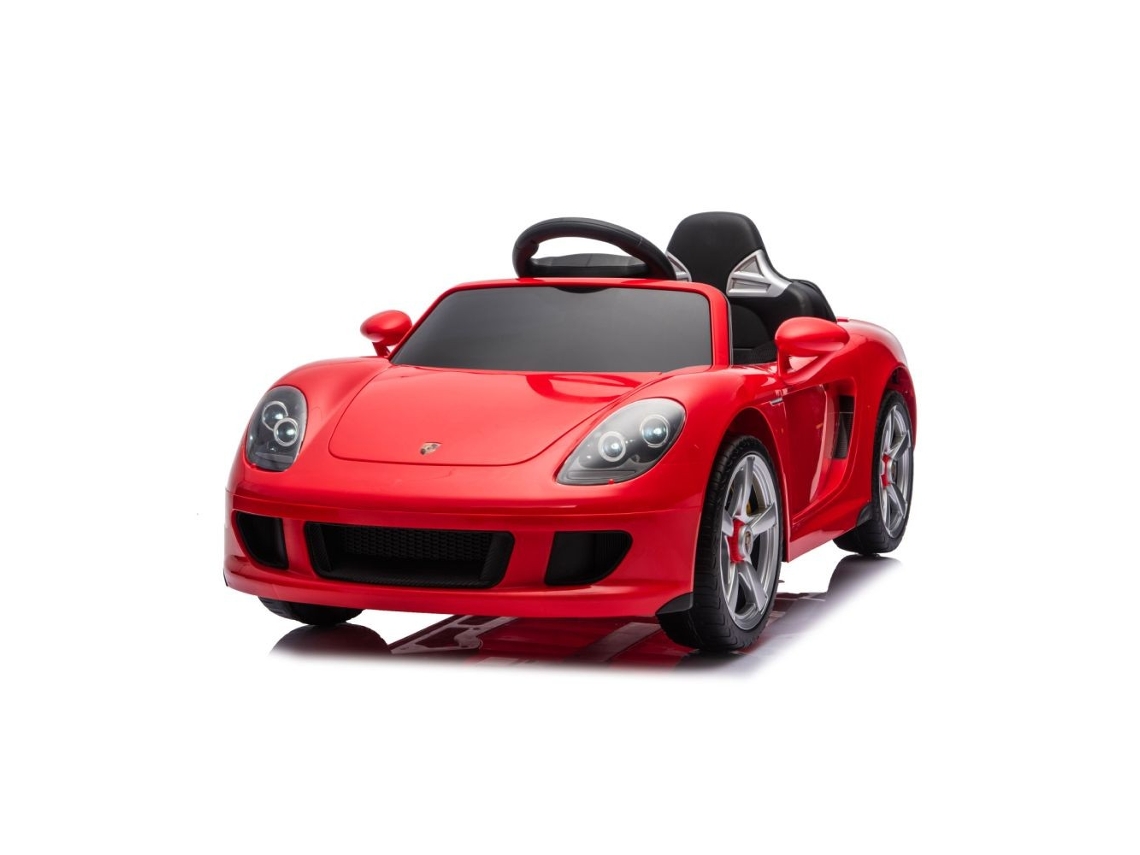 Coche Eléctrico Infantil Porsche Carrera Gt De Chipolino Con Control Remoto Y Bluetooth - Red