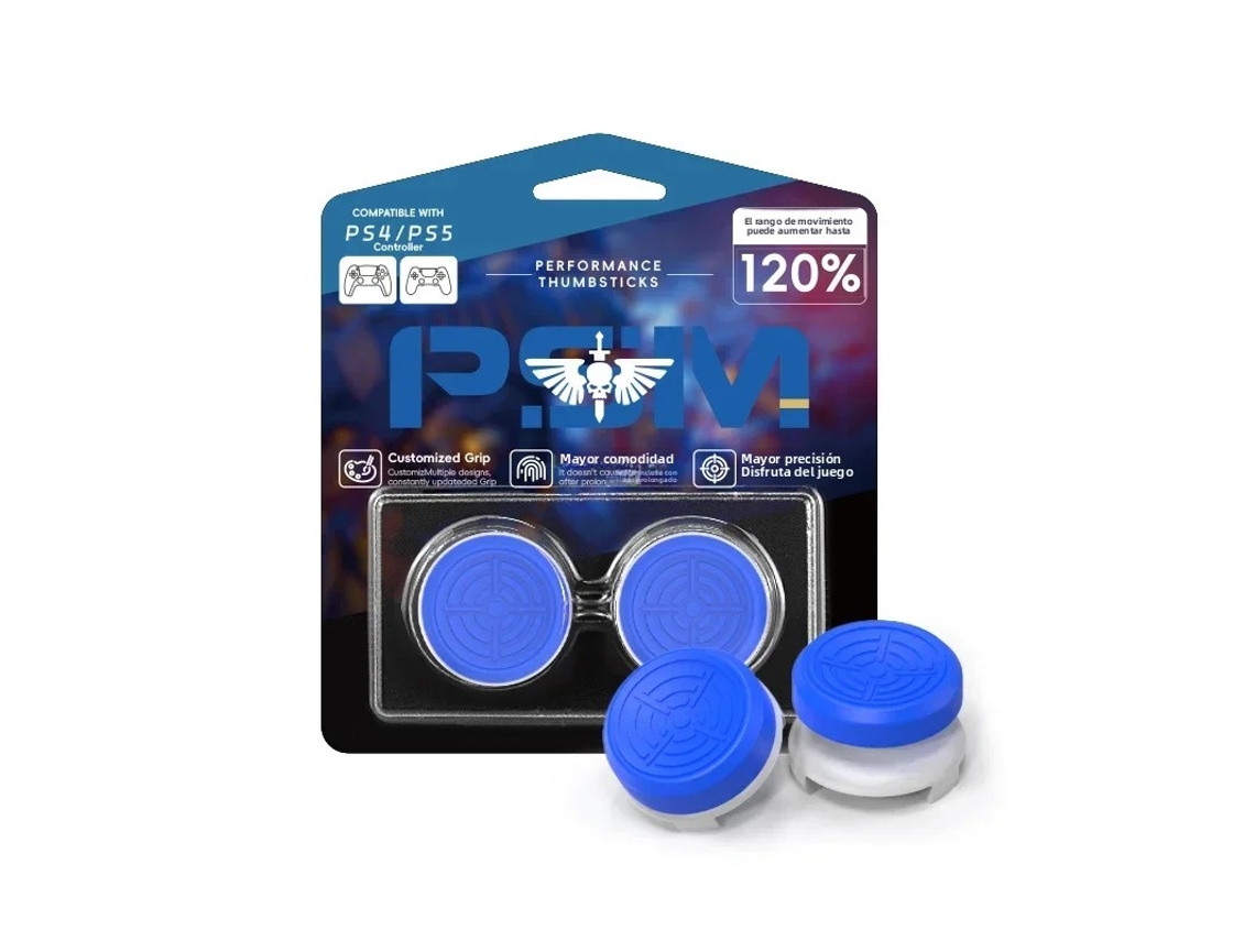 Fundas de joystick de alto rendimiento para PS4/PS5, dos alturas antideslizantes para un mejor control, MDUG (paquete de 2)