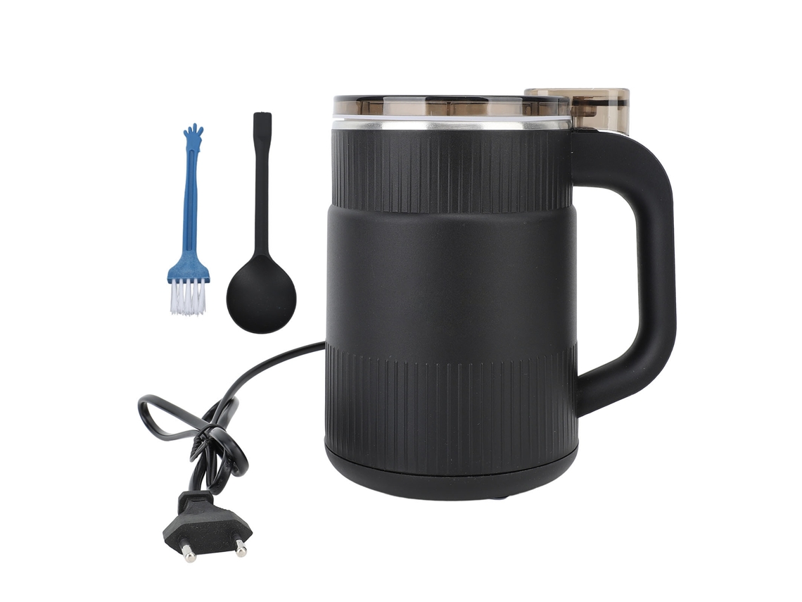Molinillo De Café Eléctrico De 200 W Con Cuchillas De Acero Inoxidable Y 4 Bandejas Para Granos Y Especias.
