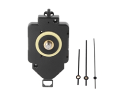 Kit de mecanismo de reloj de péndulo para armar uno mismo, con batería, preciso, silencioso, de plástico ABS para reparación y reemplazo.