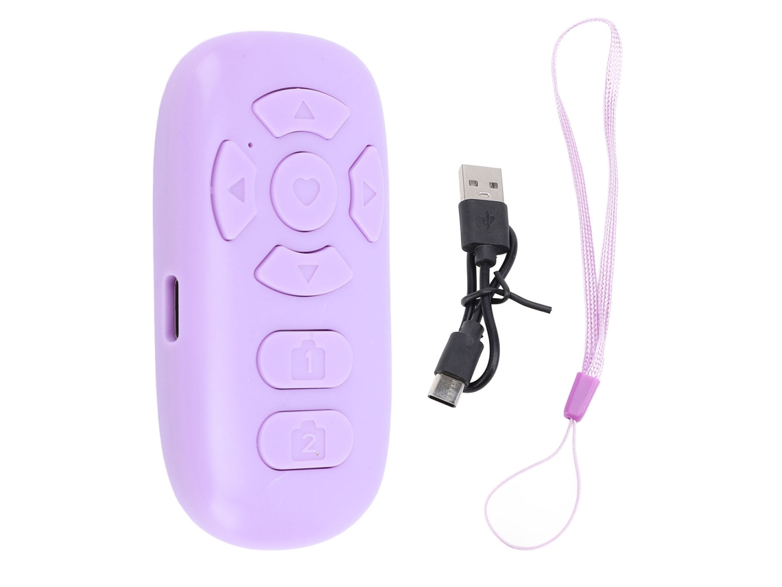 Control Remoto Para Pasar Páginas, Desplazamiento, Obturador De Cámara Y Clicador Para Teléfonos Inteligentes Y Tabletas