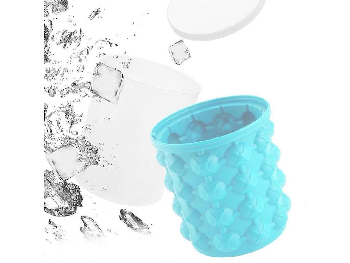 Molde de silicona para hacer pequeños trozos de hielo para bebidas, vino, cerveza, whisky, etc.