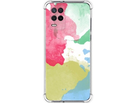 Carcasa Realme 8 5G / Narzo 30 5G TUMUNDOSMARTPHONE Acuarela 02 Multicolor