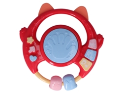 Yncm-juguete Musical Educativo Para Bebés: Batería Electrónica, Volante De Conducción Y Juguetes Sensoriales Interactivos