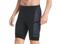 Pantalones Cortos De Ciclismo Para Hombre Con Acolchado Y 3 Bolsillos - Calzoncillos Transpirables Para Ciclismo
