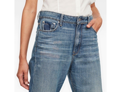 G-Star 3302 High Waist Boyfriend Tape Restored Jeans