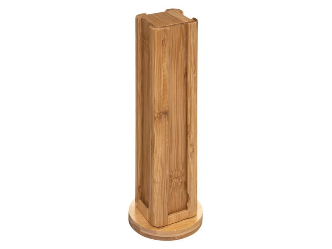 Portacápsulas giratorio - FIVE - Modelo x32 - Bambú - Cilíndrico - Diseño contemporáneo
