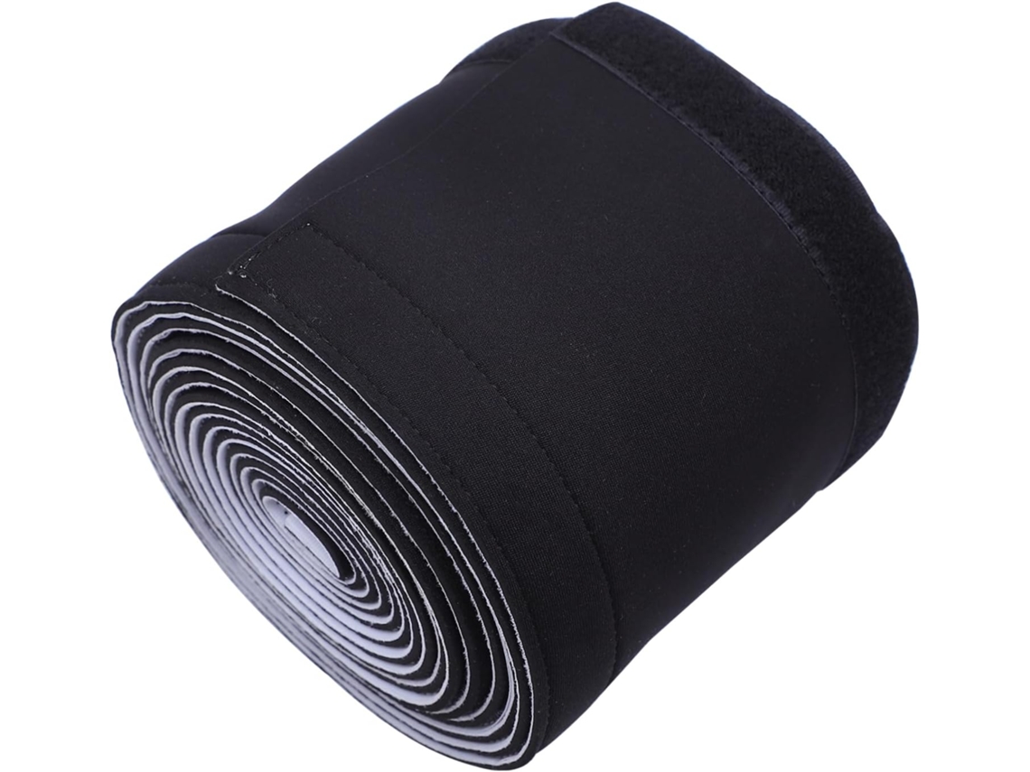 1 Funda Organizadora De Cables Negra Para Gestión De Cables