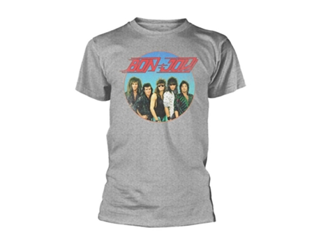 Camiseta ROCKINSTONE Bon Jovi Heavy Wash (S)