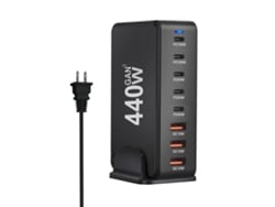 Estación De Carga (8 Puertos Usb-c 440w De Alta Potencia)