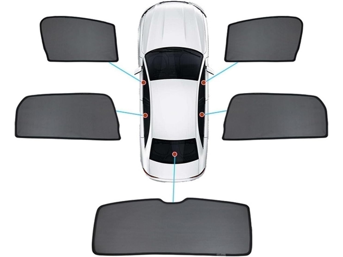 Parasol De Verano Para Ventanas Delanteras Y Traseras Del Suzuki Swift 2012-2017. Cortina Privacidad